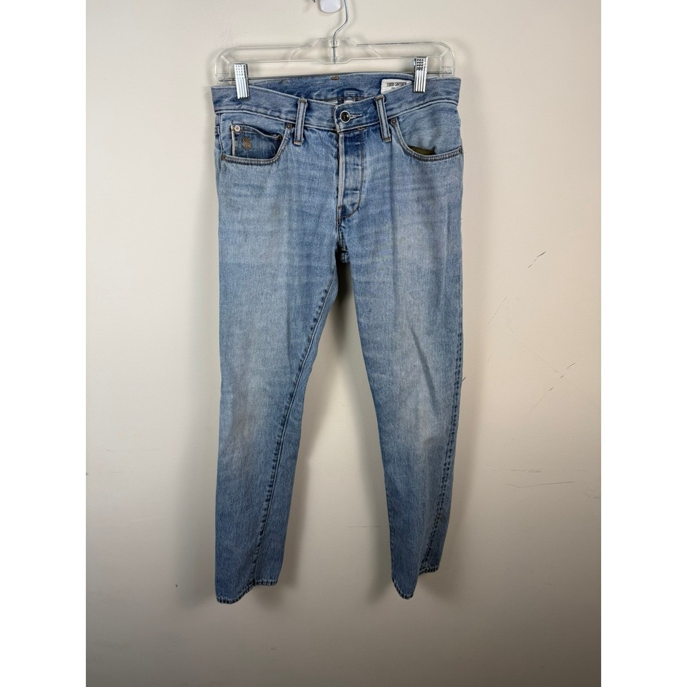 Todd Snyder Japanese Selvedge Denim Jeans Light Wash 28x32 - Picture 1 of 10